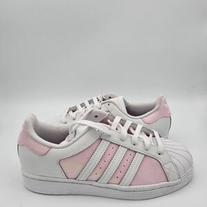 Adidas Women's Superstar 'White Clear Pink' Size 6.5